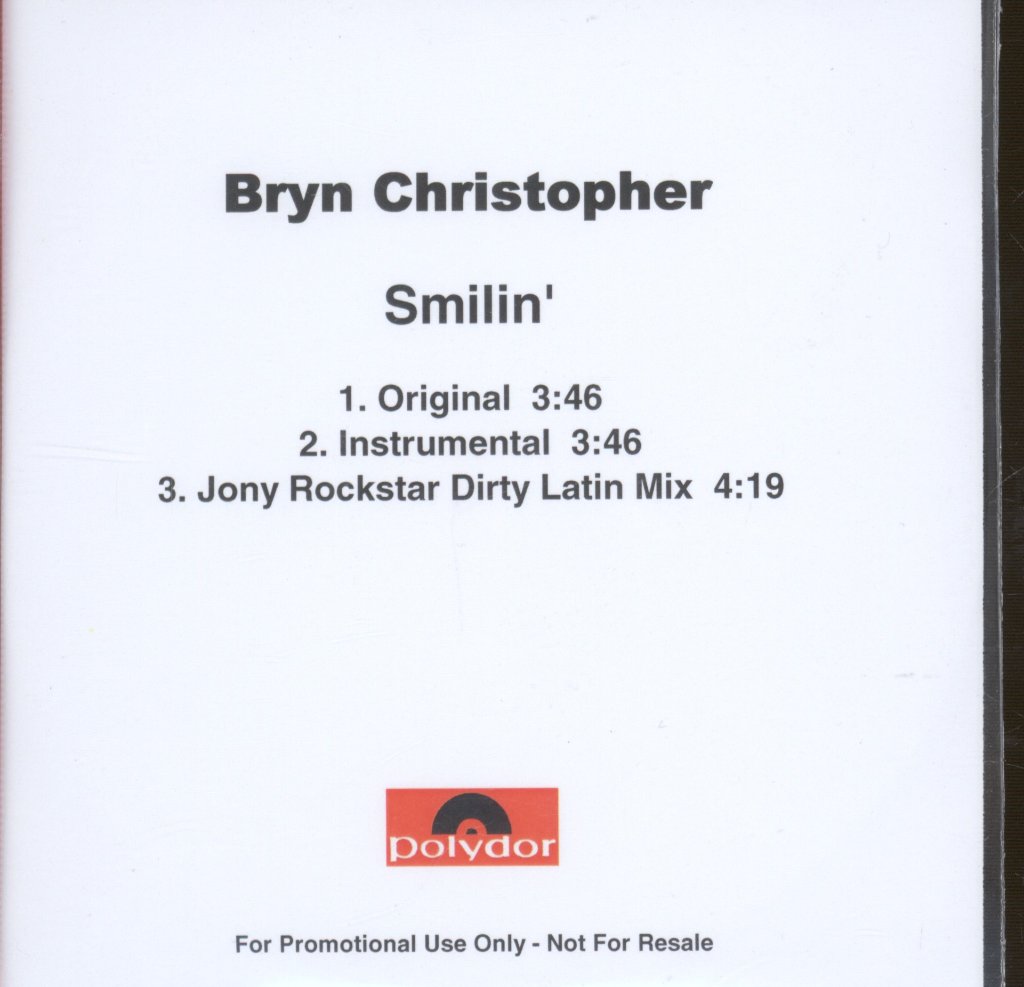 Bryn Christopher - Smilin' - Cdr