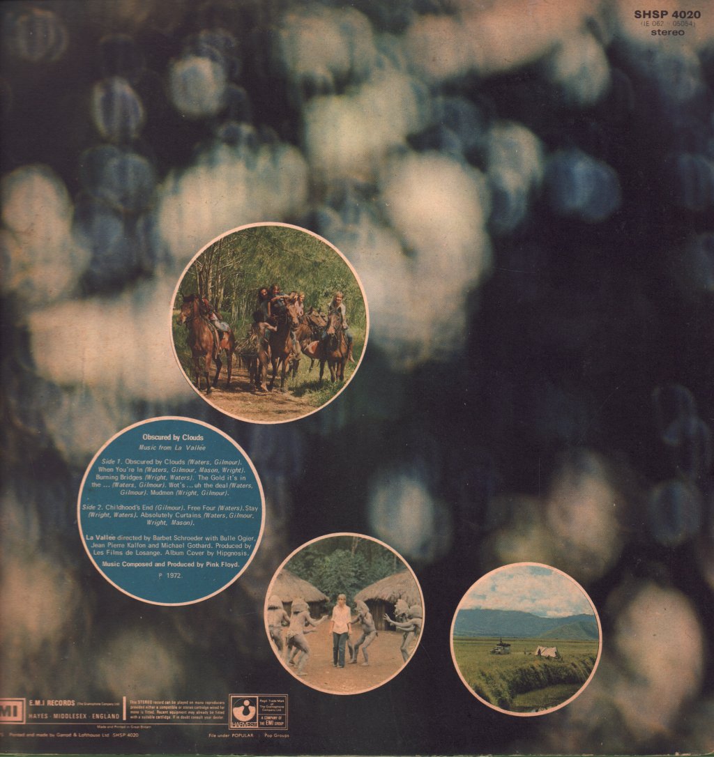 Pink Floyd - Obscured By Clouds - Lp