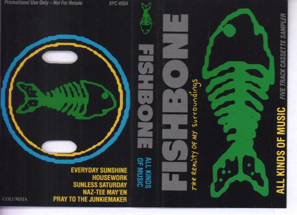 Fishbone - all kinds of music sampler - Cassette