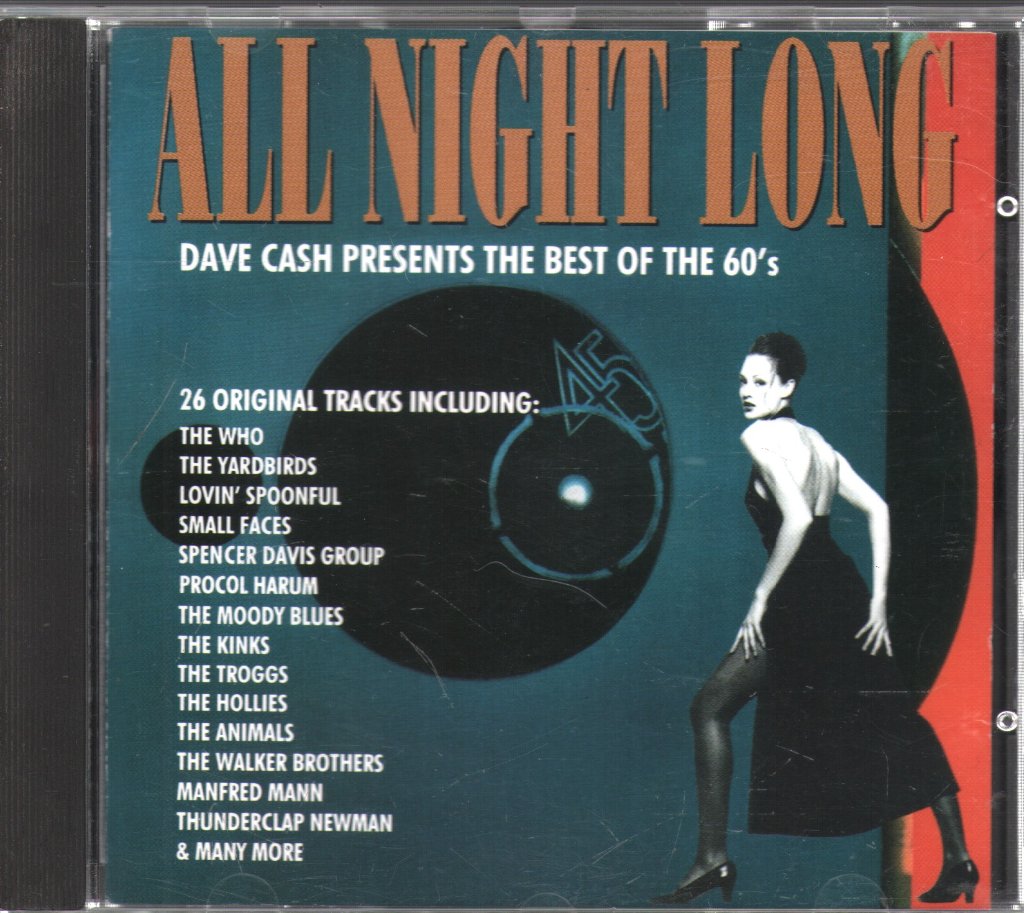 Various Artists - All Night Long - Dave Cash Presents The Best of the 60's - Cd