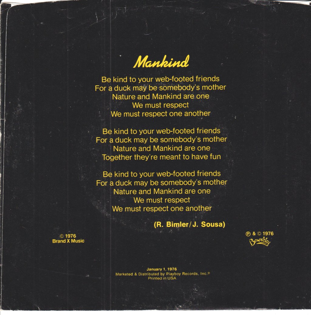 Son Of Pete - Mankind - 7 Inch