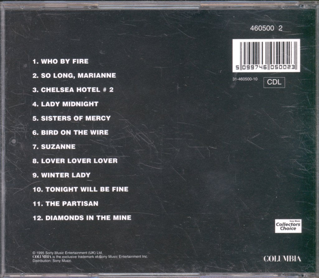 Leonard Cohen - So Long, Marianne - Cd