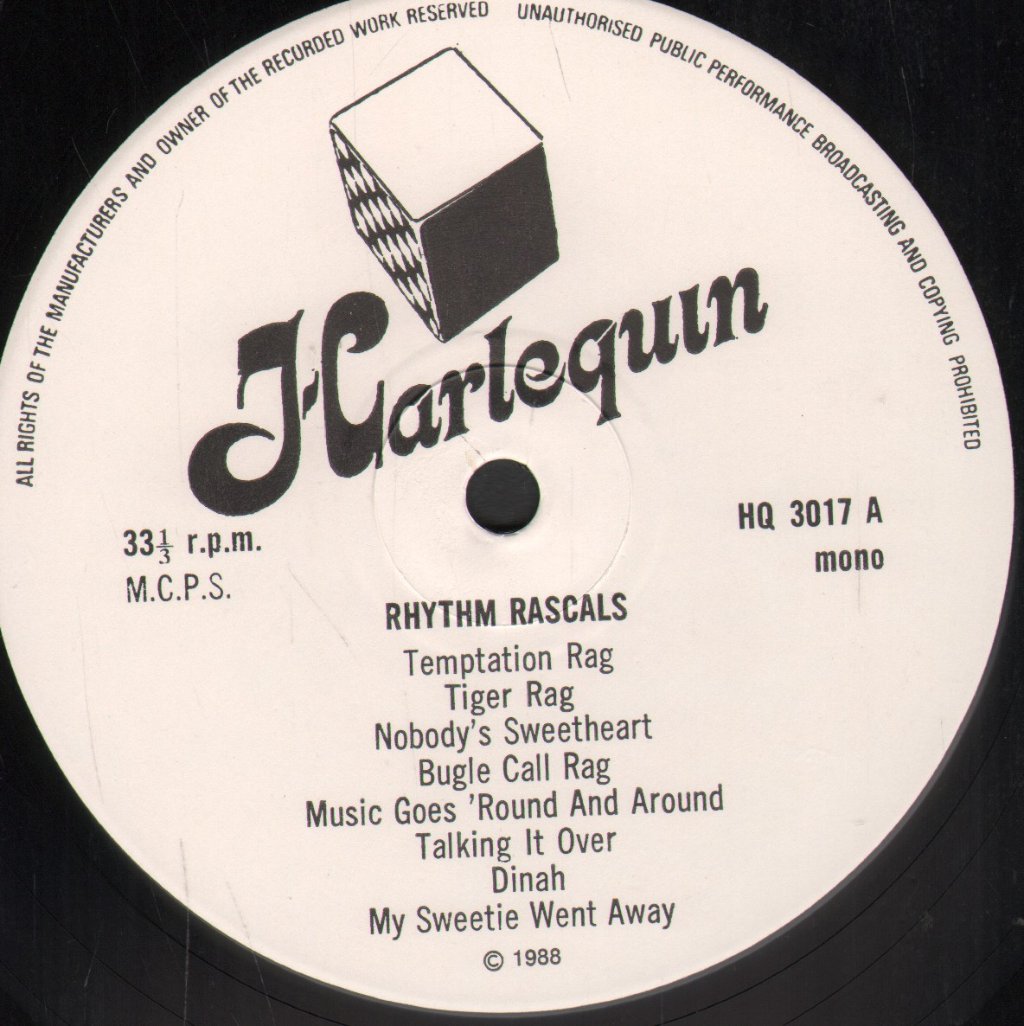 Rhythm Rascals - Music Goes 'Round And Around - Lp