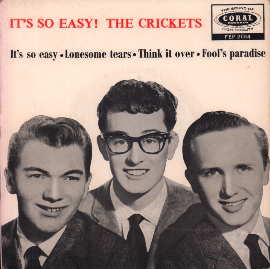Crickets - It's So Easy - 7 Inch
