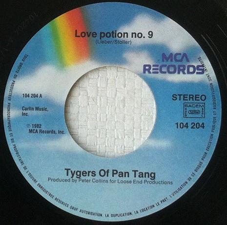 Tygers Of Pan Tang - Love Potion No.9 - 7 Inch