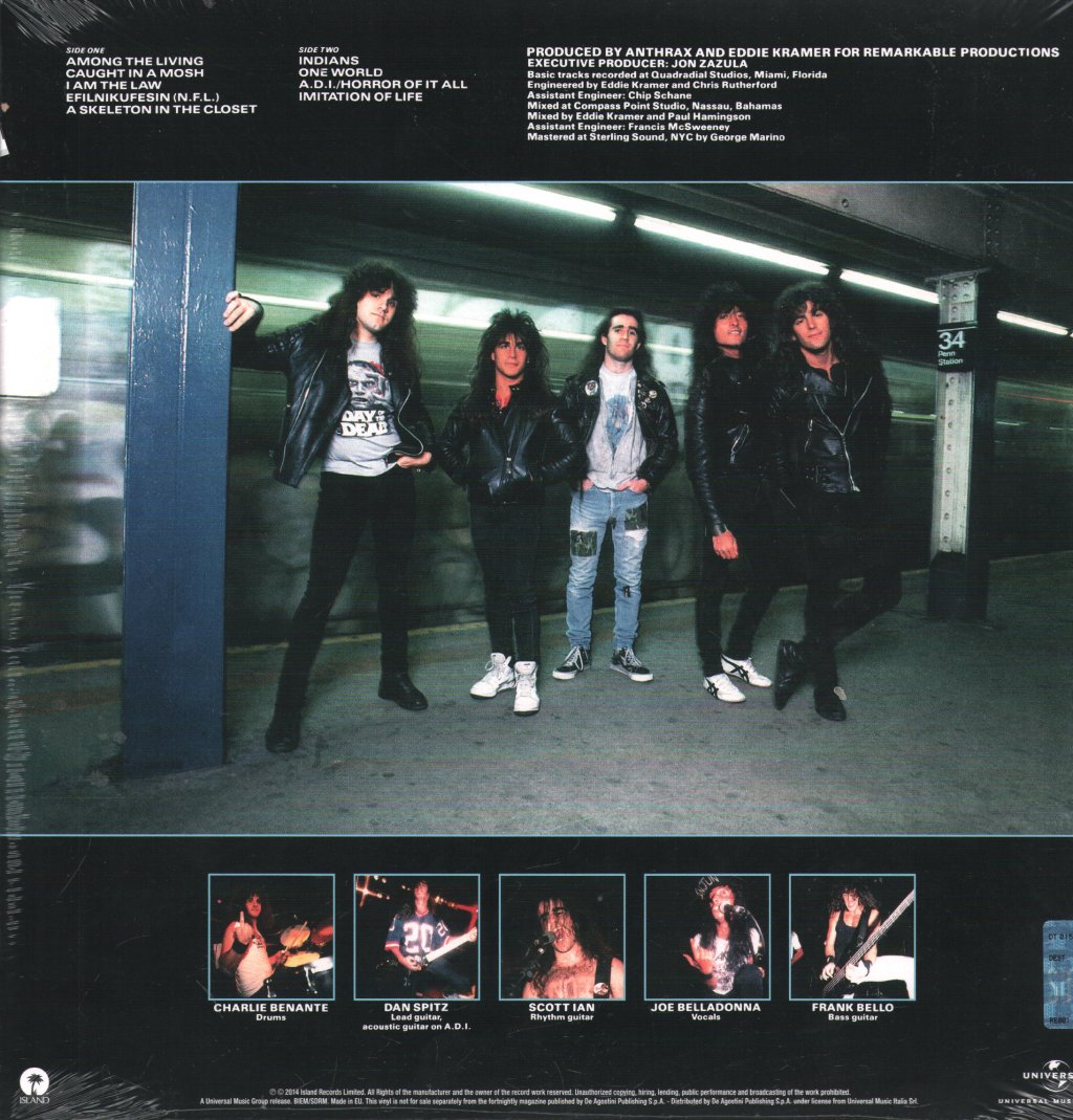 Anthrax - Among The Living - Lp
