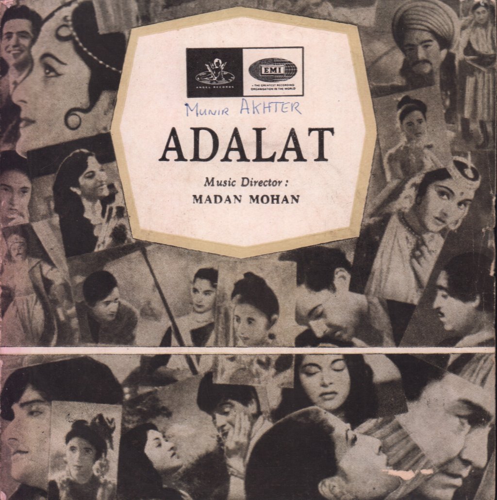 Madan Mohan - Adalat - 7 Inch