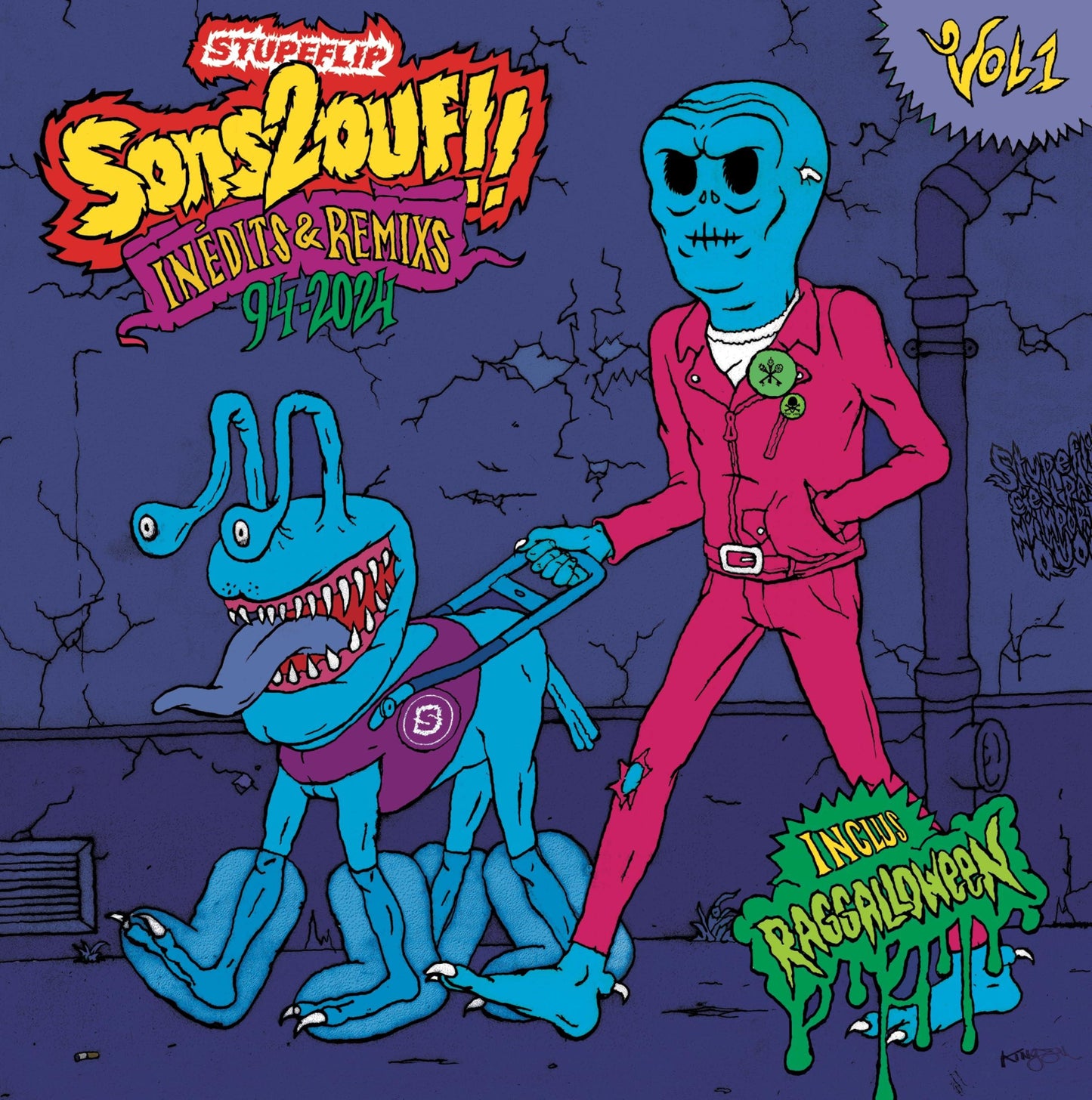 Stupeflip - Sons2ouf!! Inedits Et Remixes 94-2024 - Double Lp