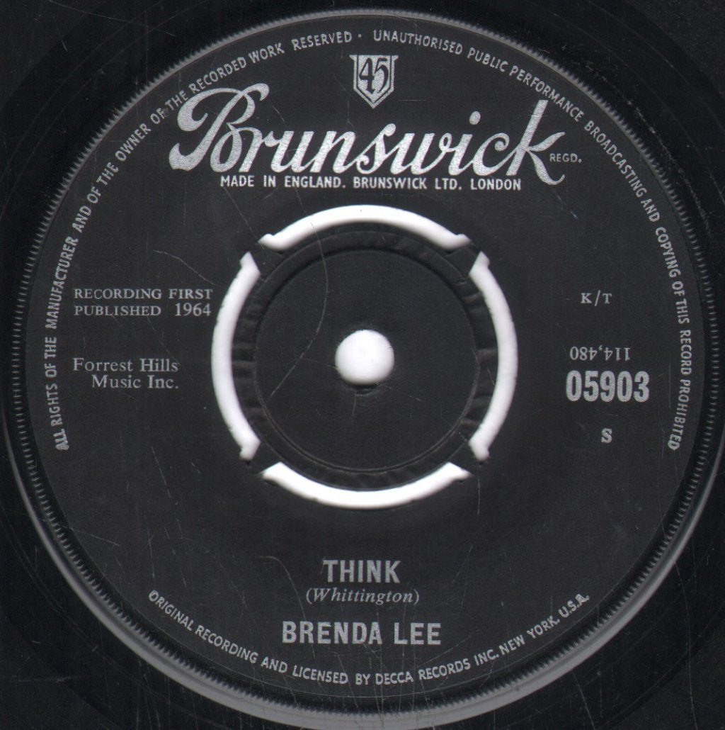 Brenda Lee - Waiting Game - 7 Inch