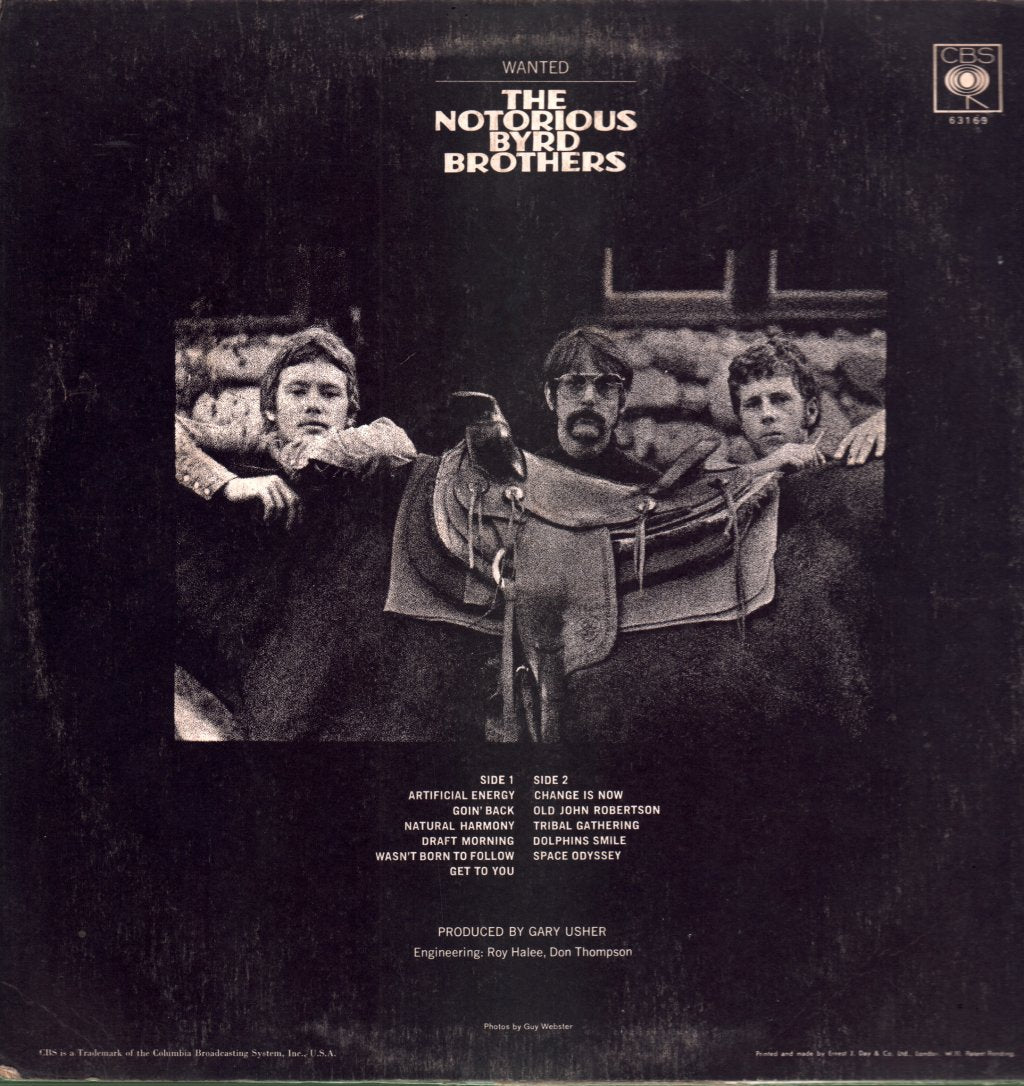 Byrds - Notorious Byrd Brothers - Lp