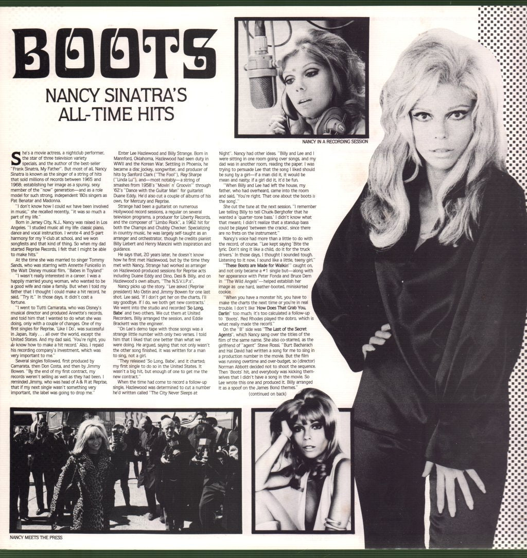 Nancy Sinatra - Boots (All Time Hits) - Lp