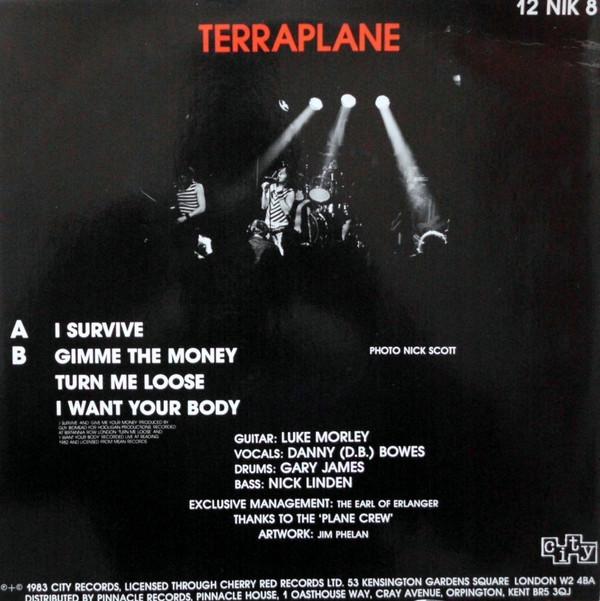 Terraplane - I Survive - 12 Inch
