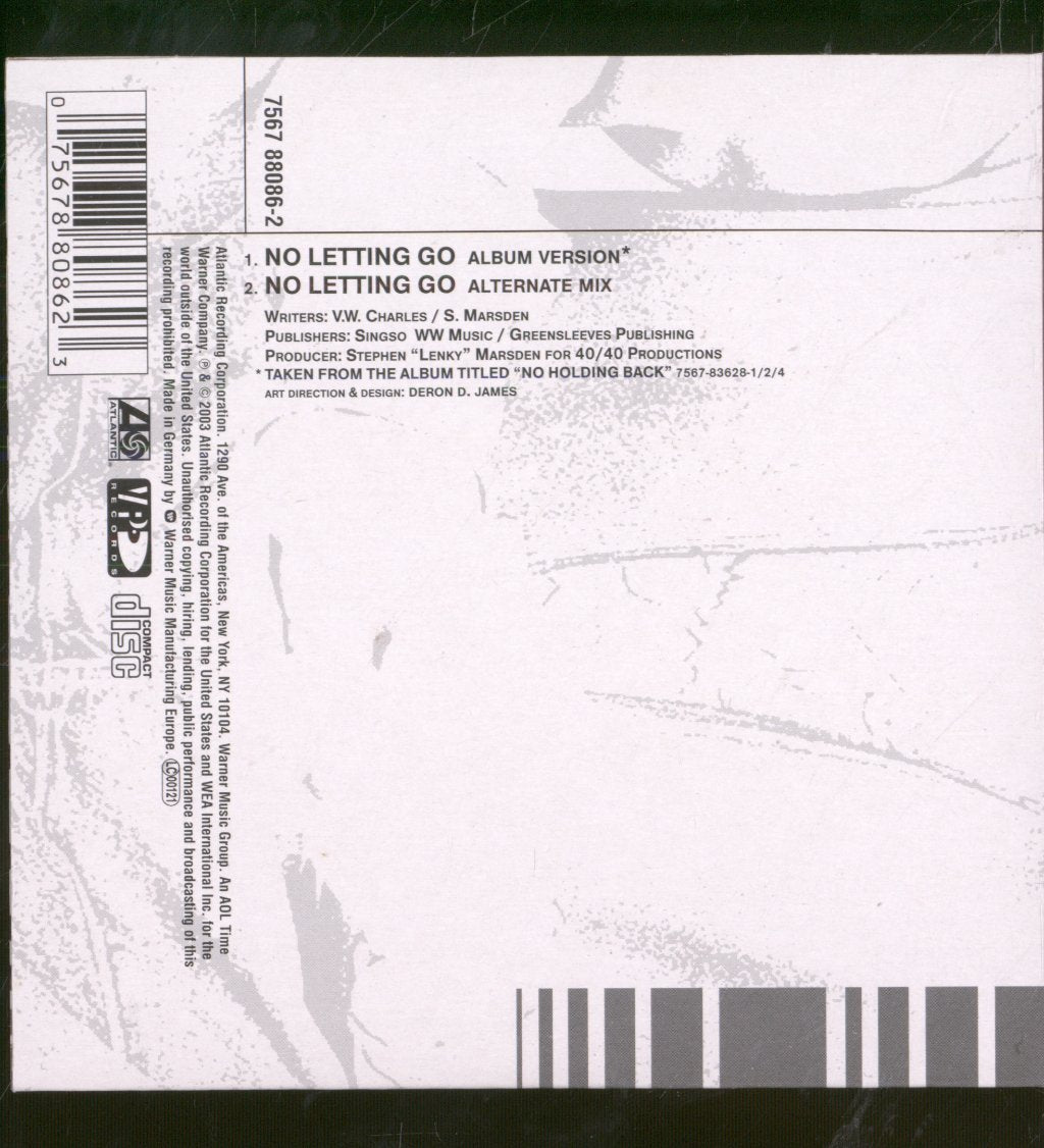 Wayne Wonder - No Letting Go - Cd