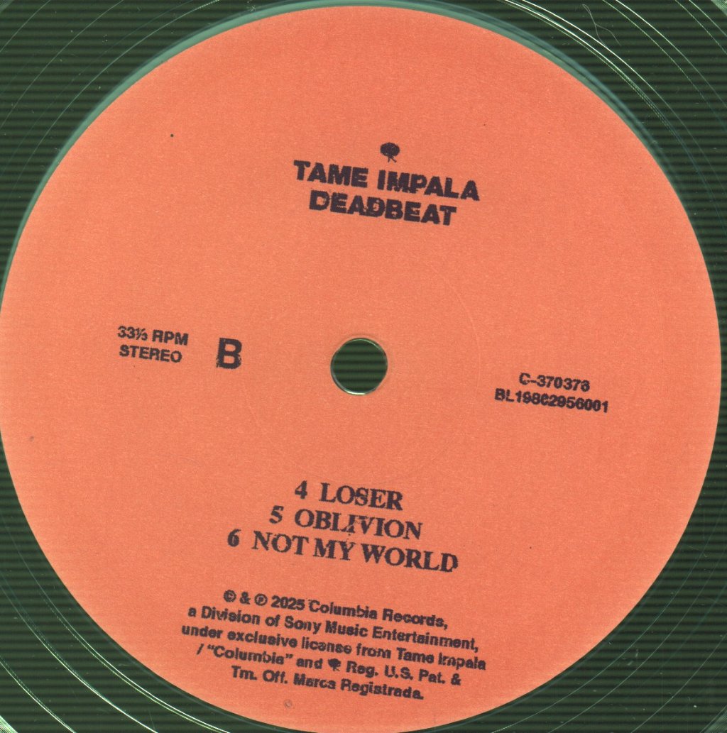 Tame Impala - Deadbeat - Double Lp
