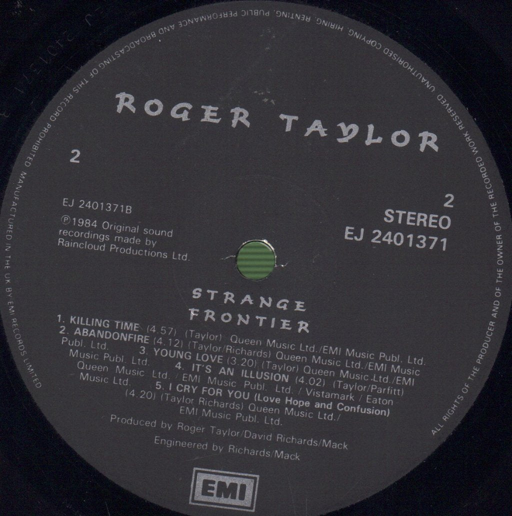 Roger Taylor - Strange Frontier - Lp