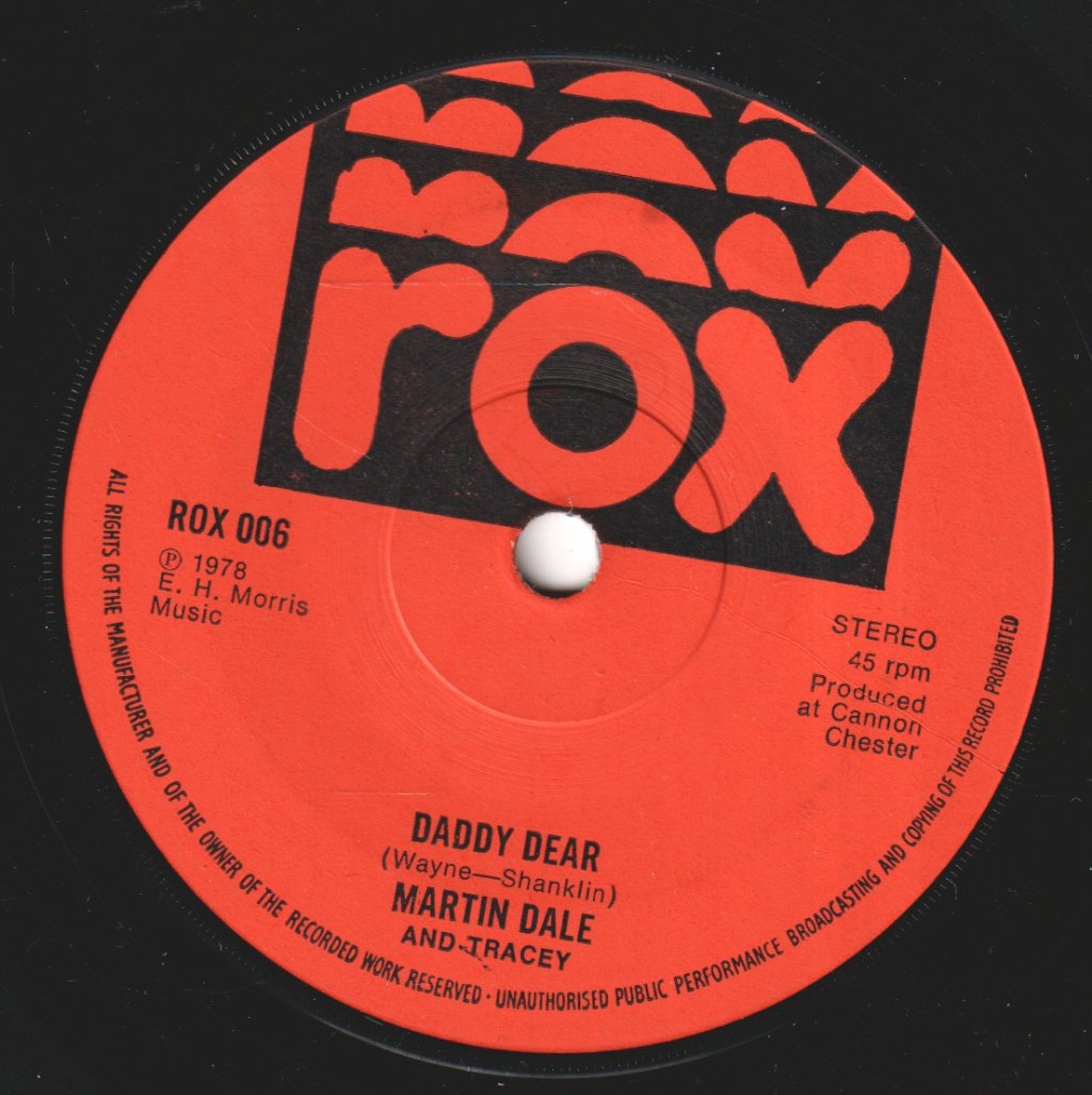 Martin Dale - Daddy Bear - 7 Inch