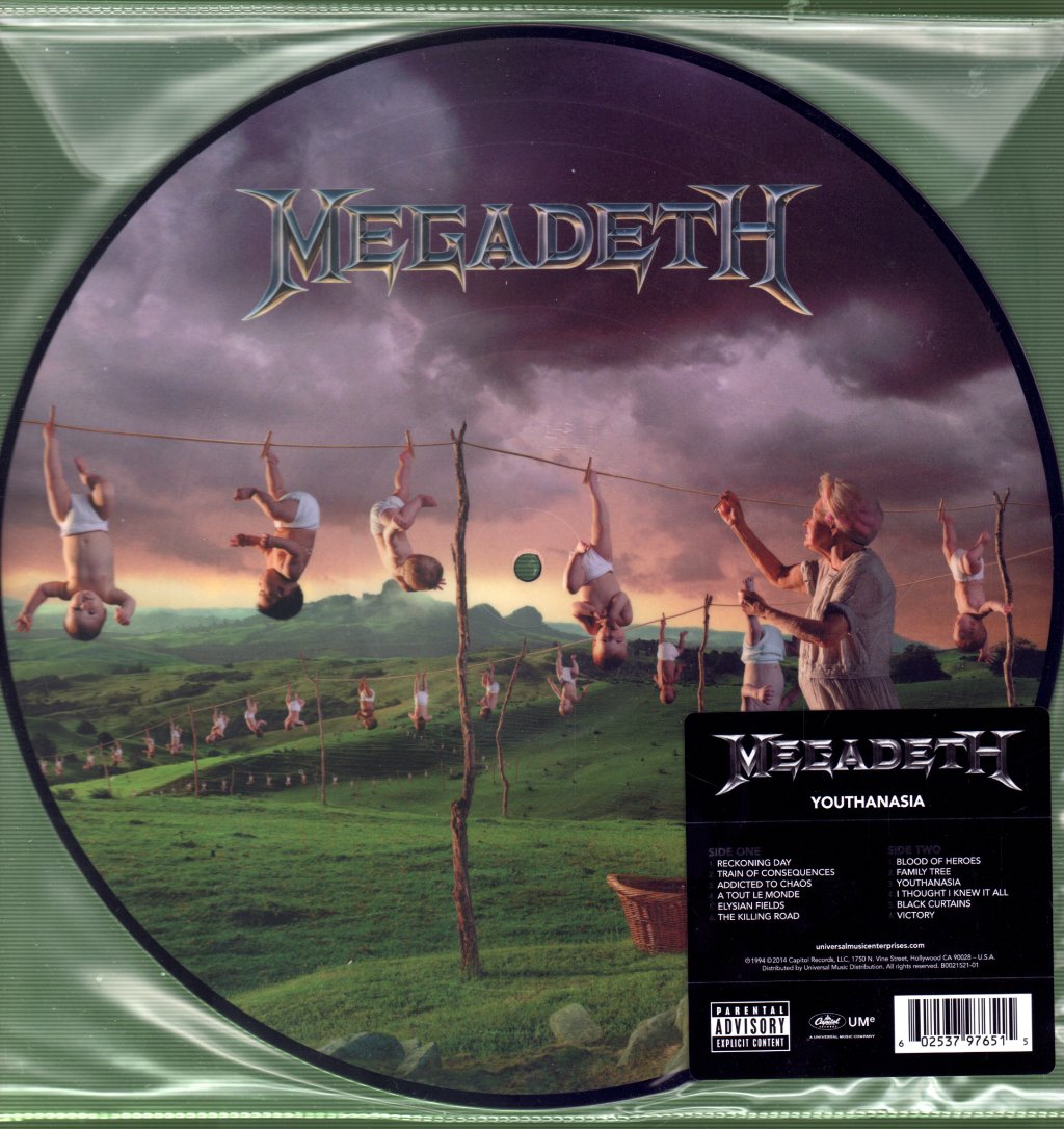 Megadeth - Youthanasia - Lp