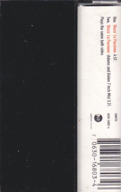 Chris Rea/Shirley Bassey - 'Disco' La Passione - Cassette