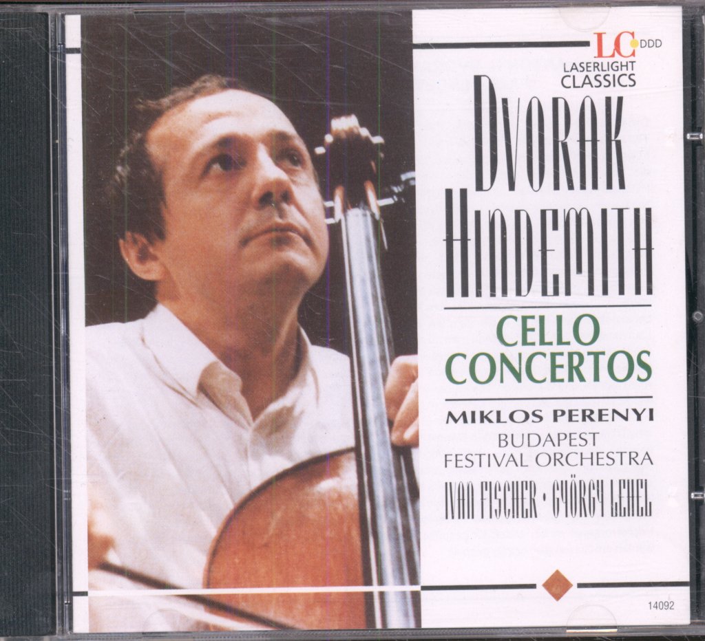 Miklos Perenyi, Budapest Festival Orchestra - Antonín Dvořák / Paul Hindemith - Cello Concertos - Cd