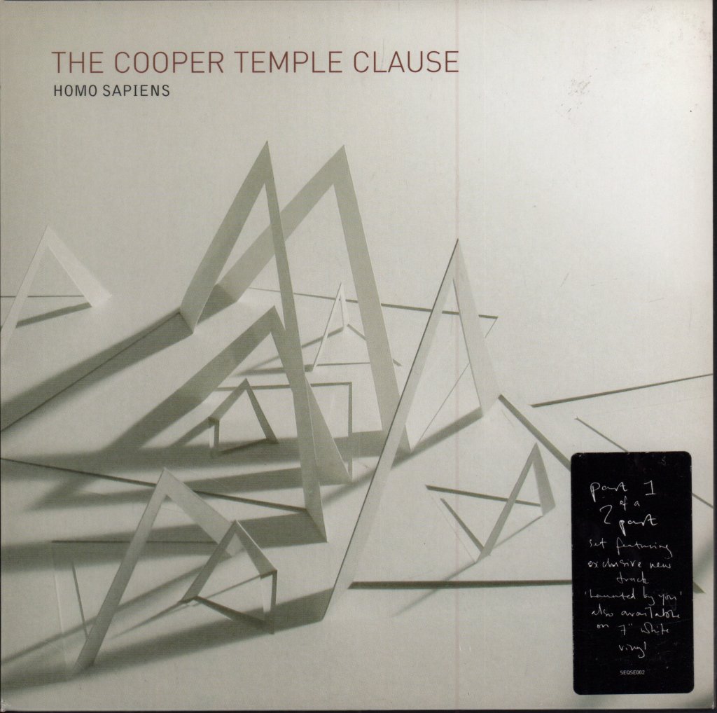 Cooper Temple Clause - Homo Sapiens - 7 Inch