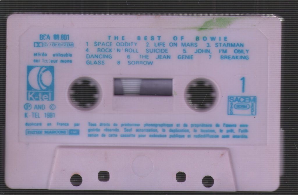 David Bowie - Best Of Bowie - Cassette