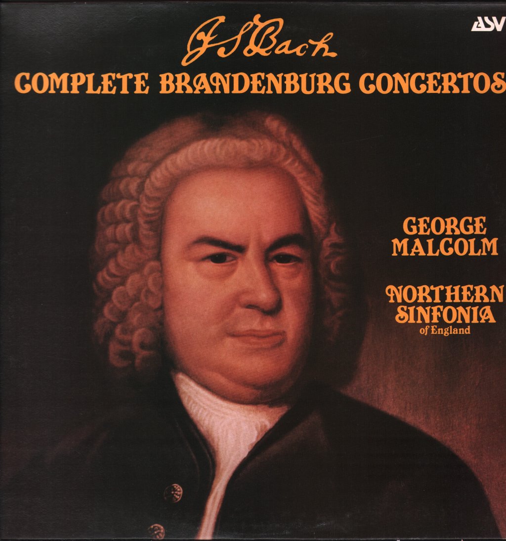 George Malcolm / Northern Sinfonia Of England - J.S. Bach - Complete Brandenburg Concertos - Double Lp