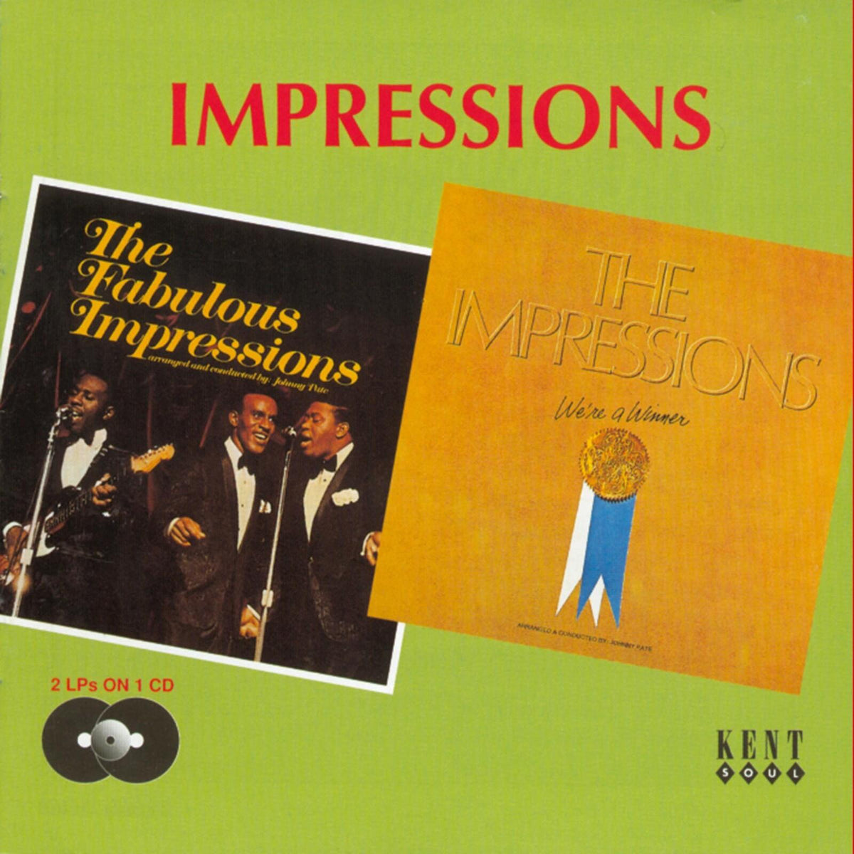 Impressions - Fabulous Impressions/We're A Winner - Cd