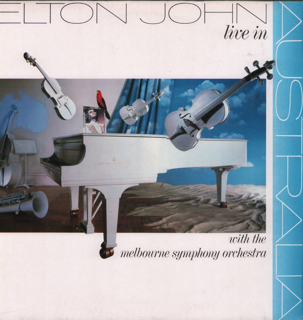 Elton John - Live In Australia With The Melbourne Symphony Orchestra - Double Lp