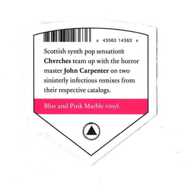 chvrches / john carpenter - Good Girls (John Carpenter Remix) b/w Turning The Bones (CHVRCHES Remix) - 7 Inch