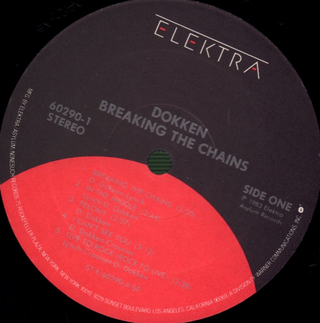 Dokken - Breaking The Chains - Lp