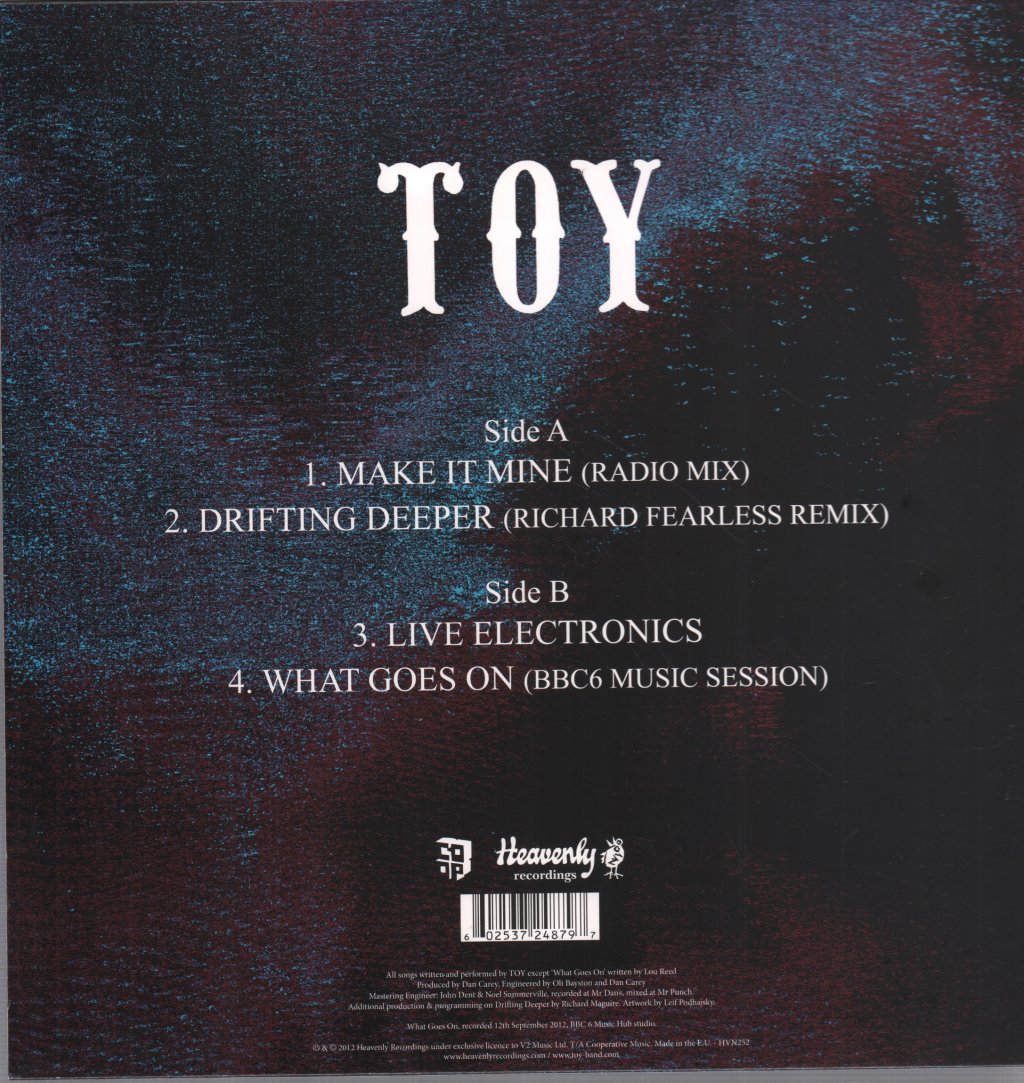 Toy (Indie) - Make It Mine - 12 Inch