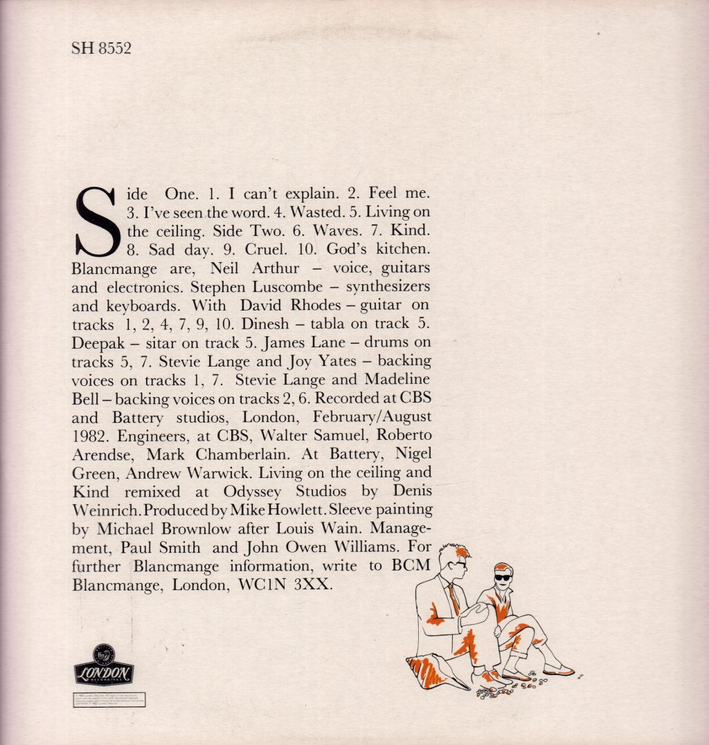 Blancmange - Happy Families - Lp