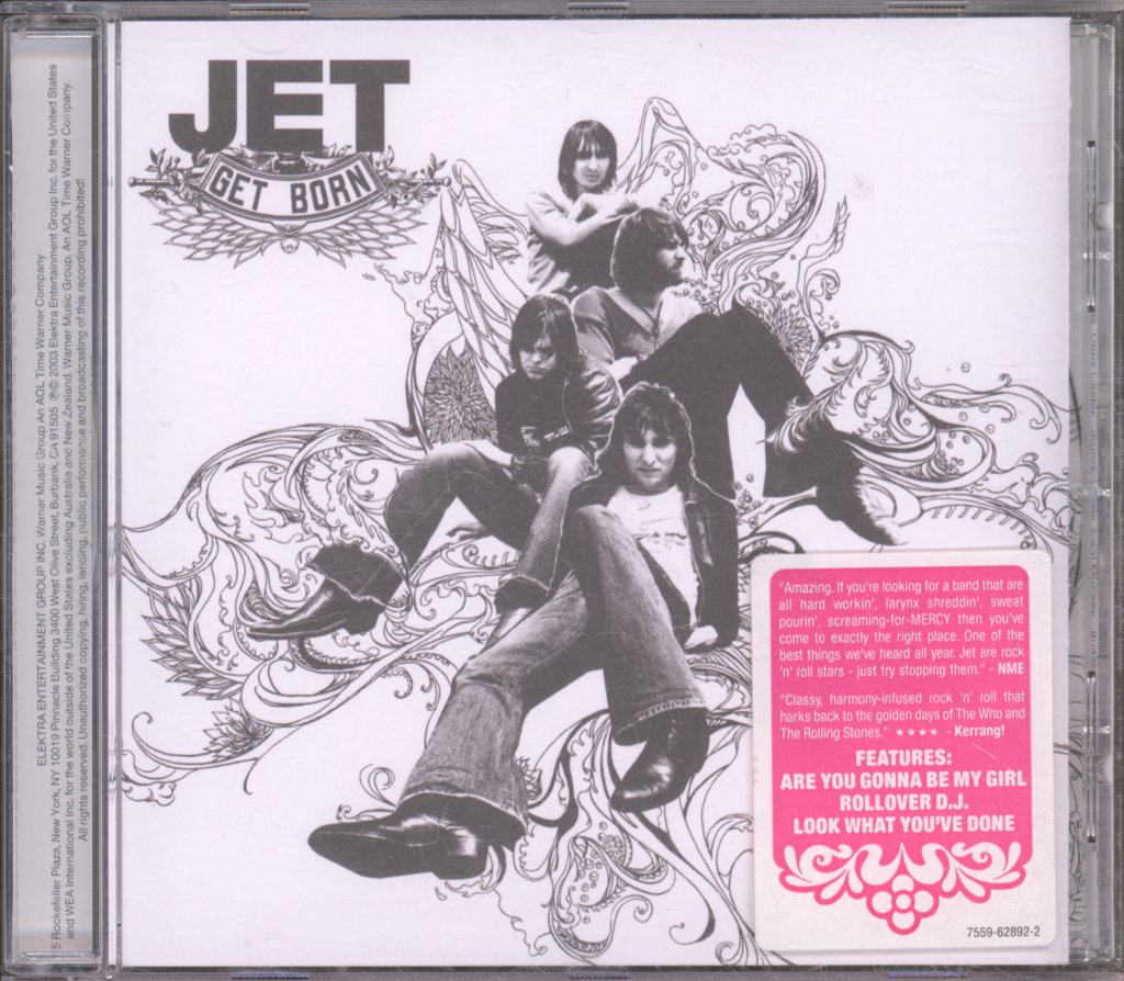 Jet (2000 Indie Group) - Get Born - Cd