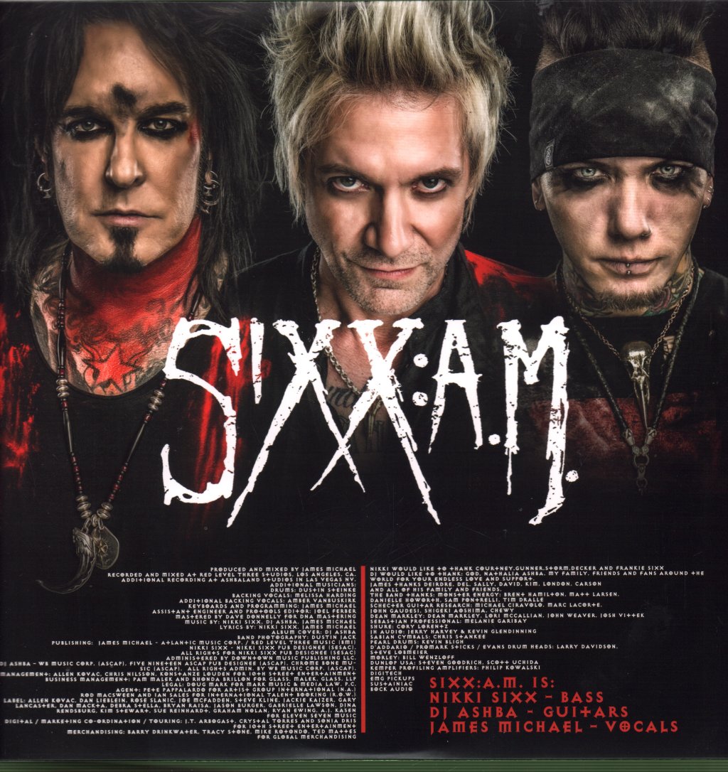 Sixx: A.M. - Prayers For The Damned (Vol. 1) - Lp
