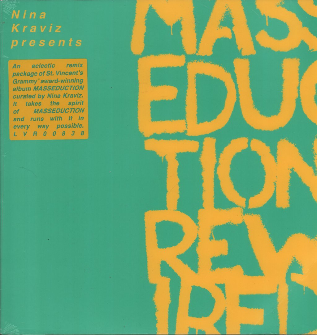 St. Vincent And Nina Kraviz - Nina Kraviz Presents Masseduction Rewired - Lp