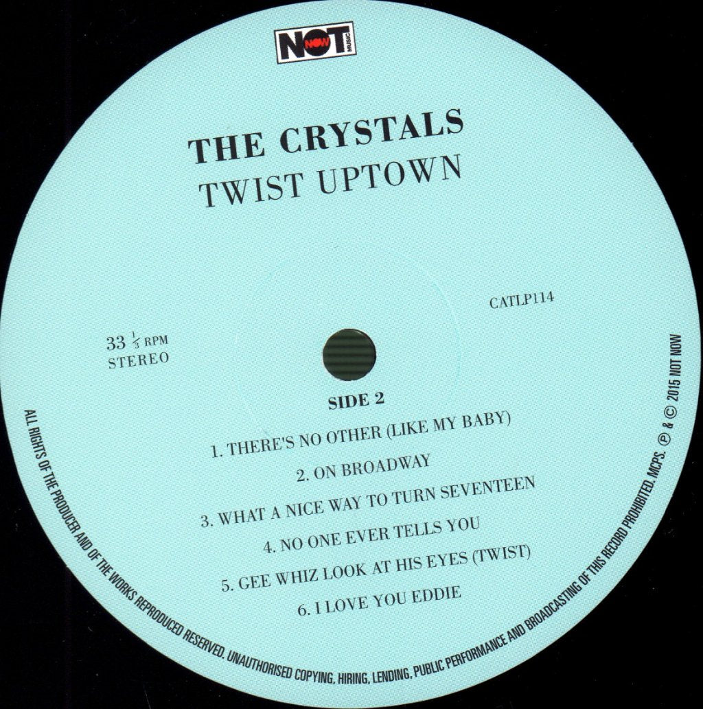 Crystals - Twist Uptown - Lp