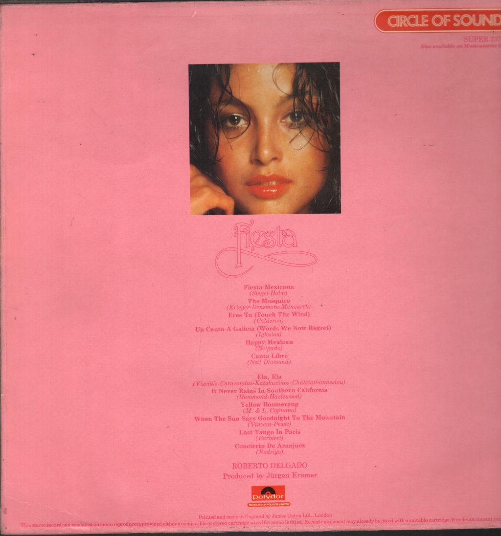 Roberto Delgado - Fiesta - Lp