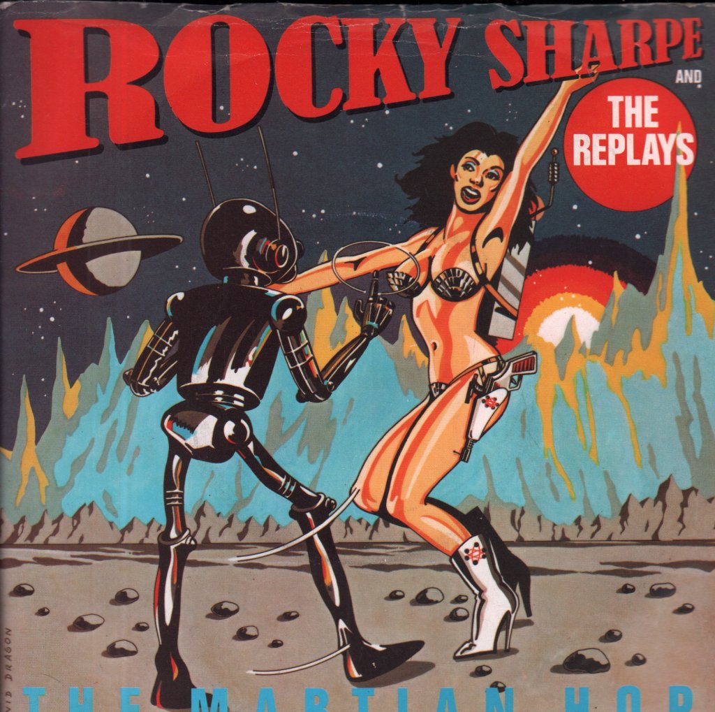 Rocky Sharpe And The Replays - Martian Hop - 7 Inch