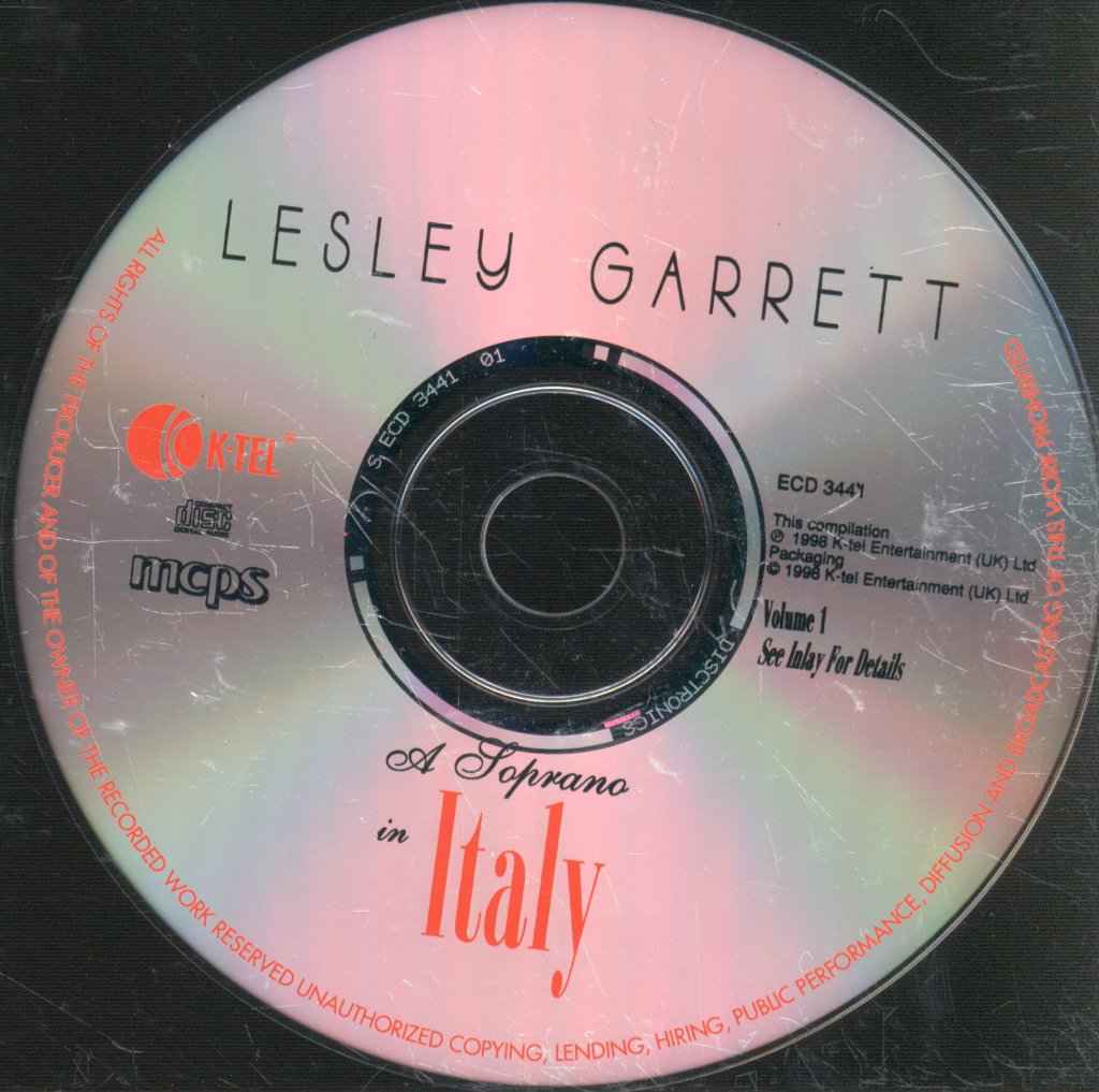Lesley Garrett - A Soprano In Italy - Cd