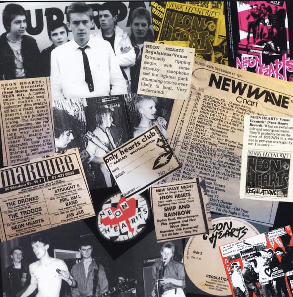 Neon Hearts - Venus Eccentric! / Regulations - 7 Inch