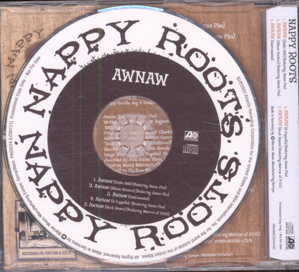 Nappy Roots - Awnaw - Cd