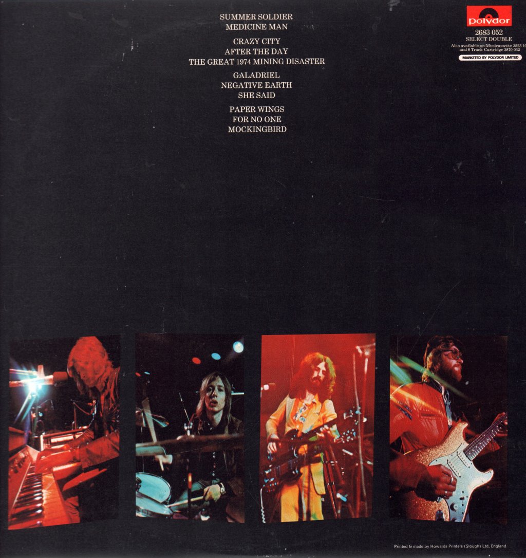 Barclay James Harvest - Live - Double Lp