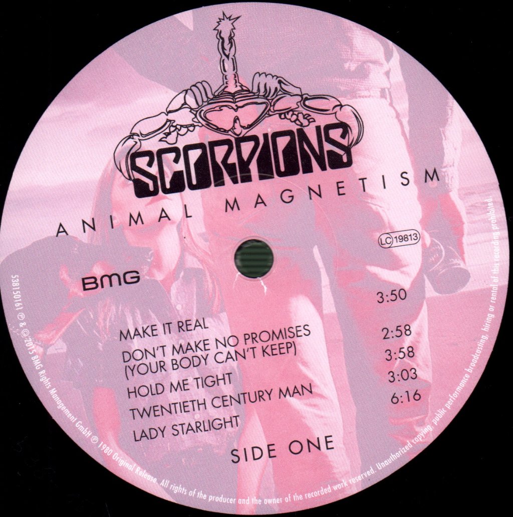 Scorpions - Animal Magnetism - Lp