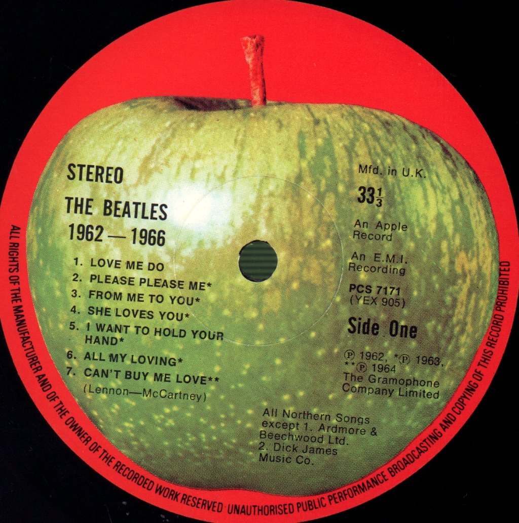 Beatles - 1962-1966 - Double Lp