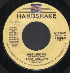 Terry Gregory - Just Like Me - 7 Inch