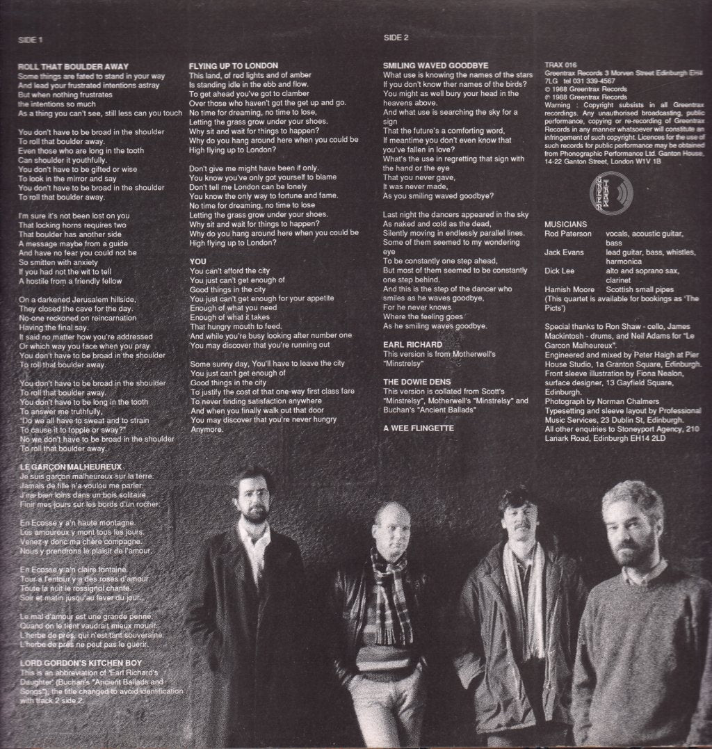 Rod Paterson - Smiling Waved Goodbye - Lp