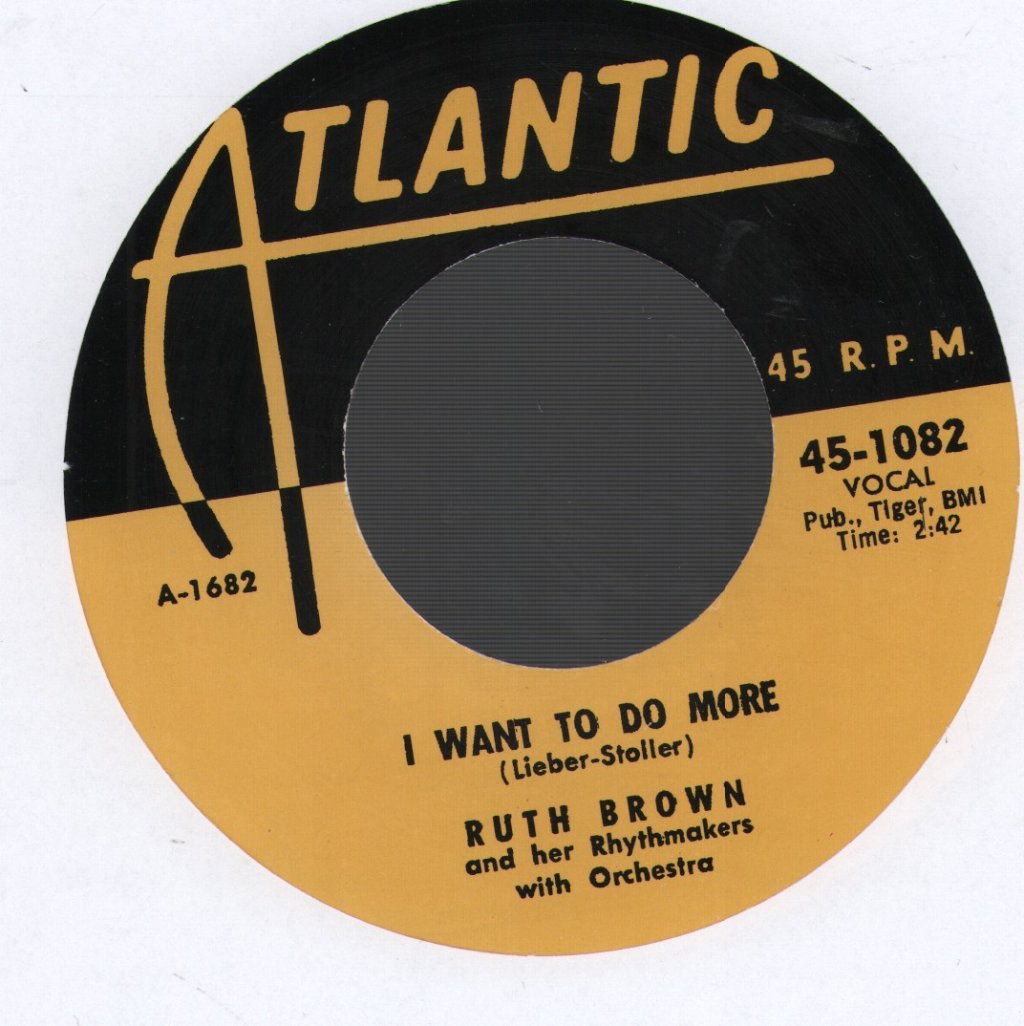 Ruth Brown - I Want To Do More - 7 Inch