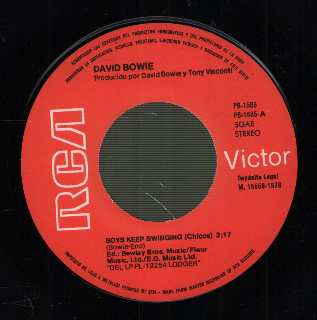 David Bowie - Boys Keep Swinging - 7 Inch