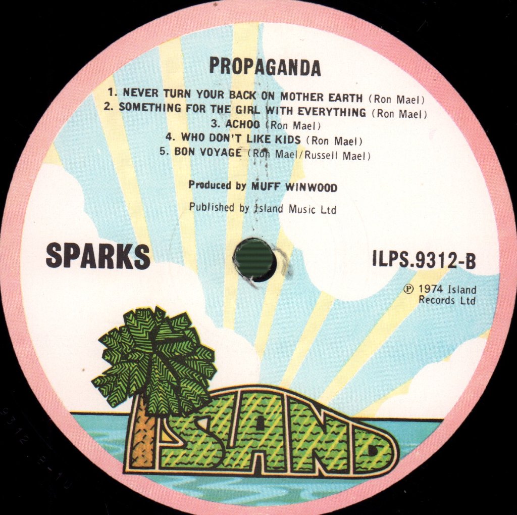 Sparks - Propaganda - Lp