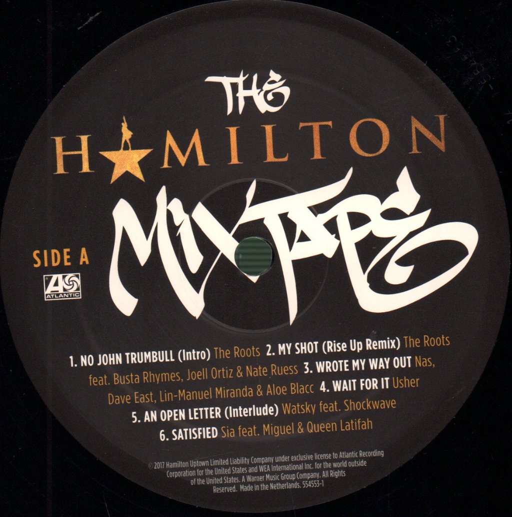Various Artists - Hamilton Mixtape - Double Lp